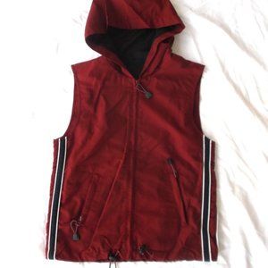 Hooded Vest ~ Active Wear ~ Running / Cycling Gear